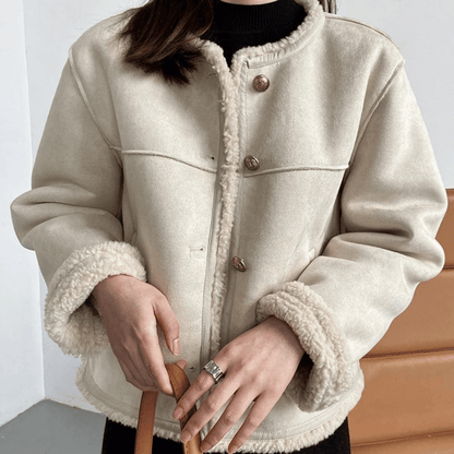 Isla Suede Trim Jacket
