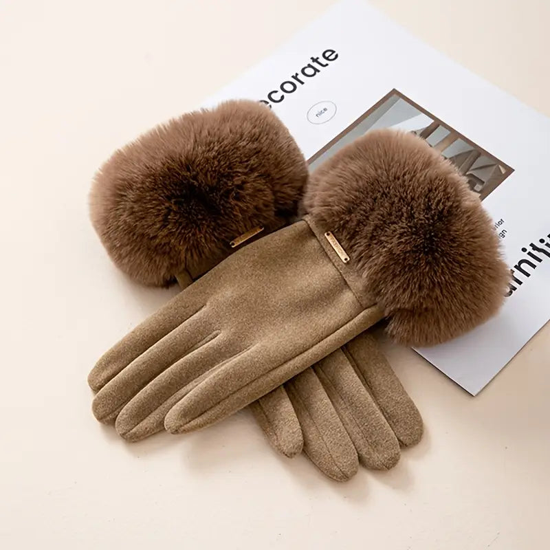Luxe Faux Fur Gloves