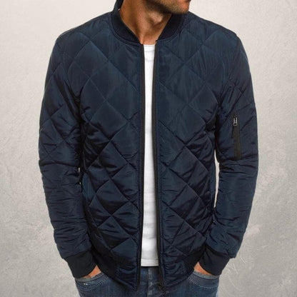 Aureon Quilted Bomber Jacket