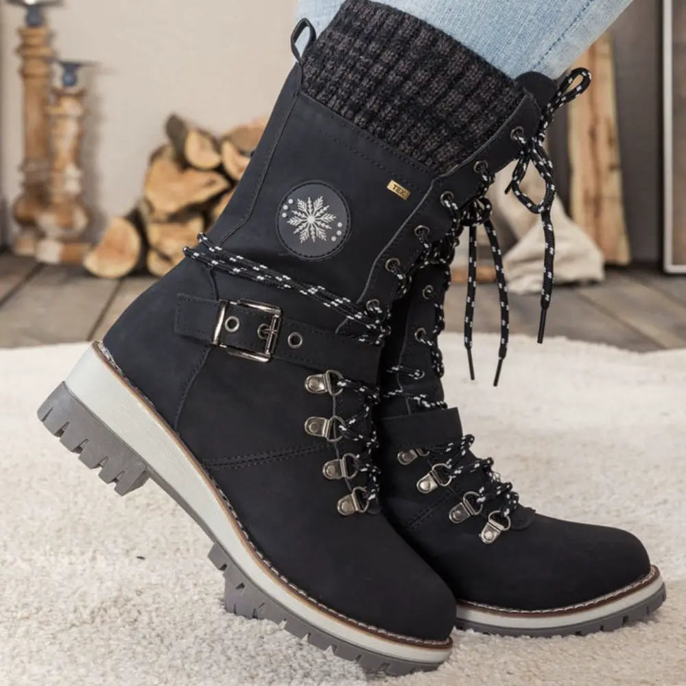 Aurora Winter Lace Up Boots