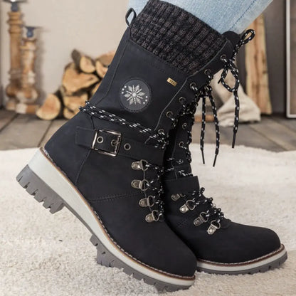 Aurora Winter Lace Up Boots