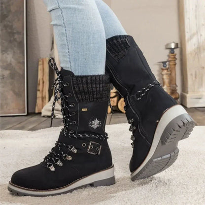 Aurora Winter Lace Up Boots