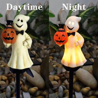 Halloween Solar Light Outdoor Ghost Decoration