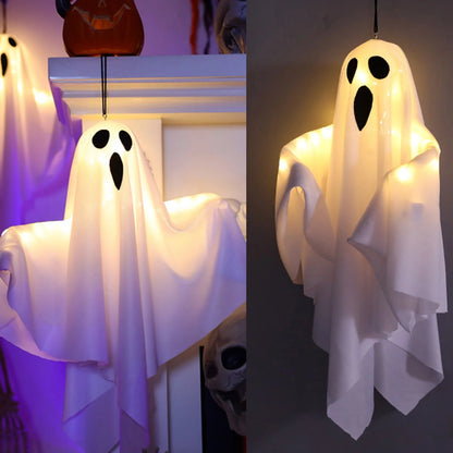 Hanging Lighted Ghost Decoration