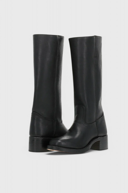 Clara Tall PU Leather Boots - Members