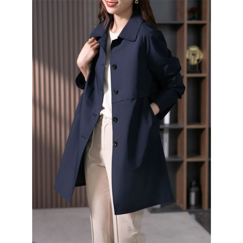 Celeste Women’s Tailored Trench Coat