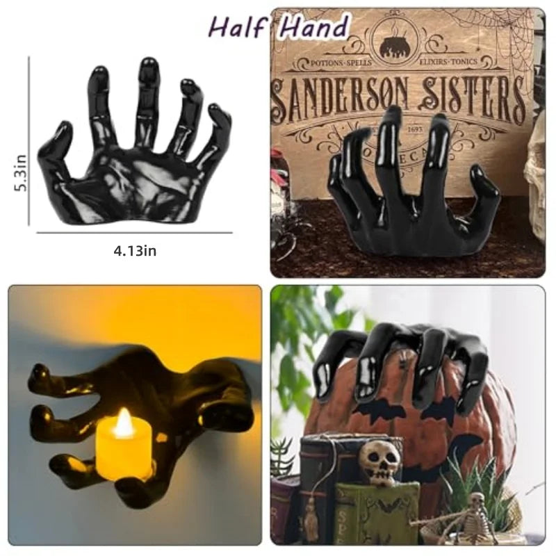 Creepy Hands Wall Candle Holder Decoration