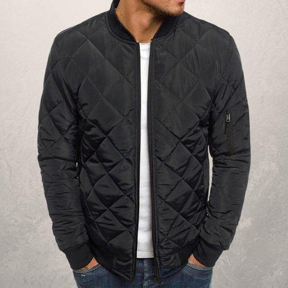 Aureon Quilted Bomber Jacket