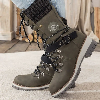 Aurora Winter Lace Up Boots