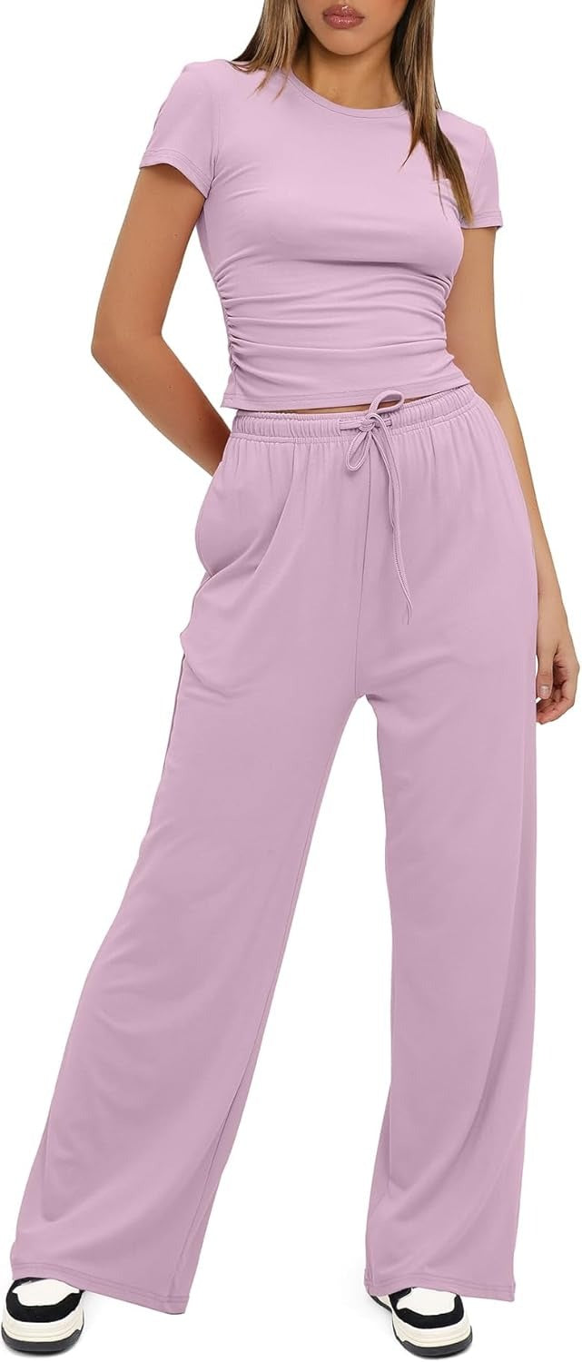 Cozy Flow 2 Piece Wide Leg Set