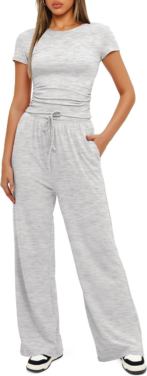 Cozy Flow 2 Piece Wide Leg Set