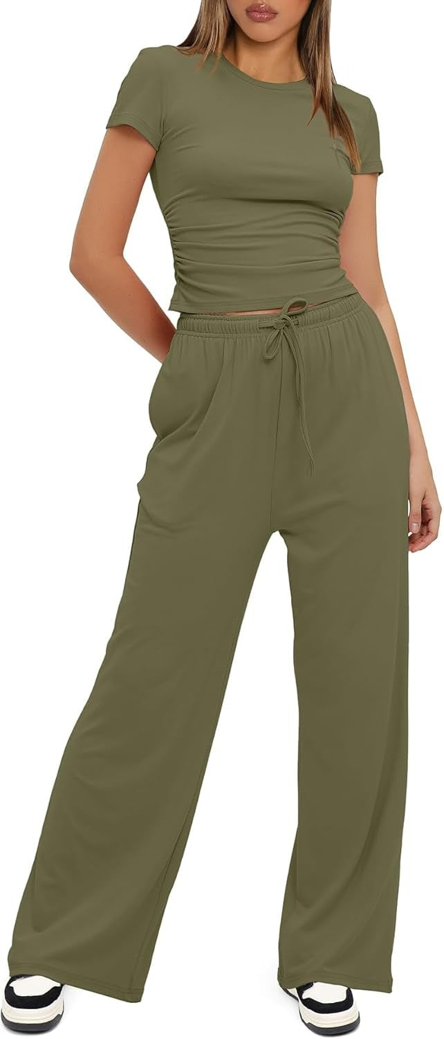 Cozy Flow 2 Piece Wide Leg Set