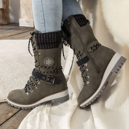 Aurora Winter Lace Up Boots