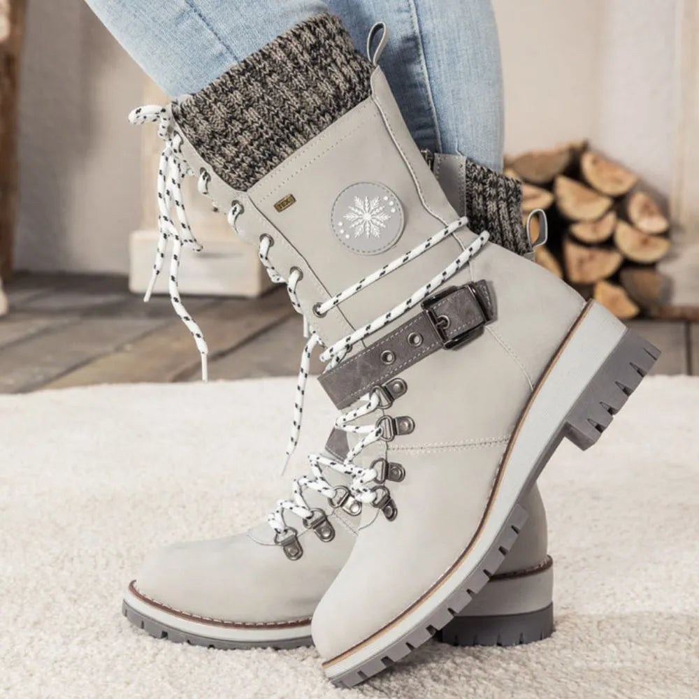 Aurora Winter Lace Up Boots