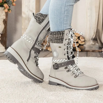 Aurora Winter Lace Up Boots