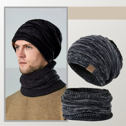 FrostFit Duo – Thermal Winter Hat and Scarf Set - Unisex