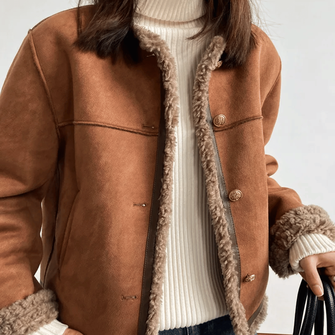 Isla Suede Trim Jacket