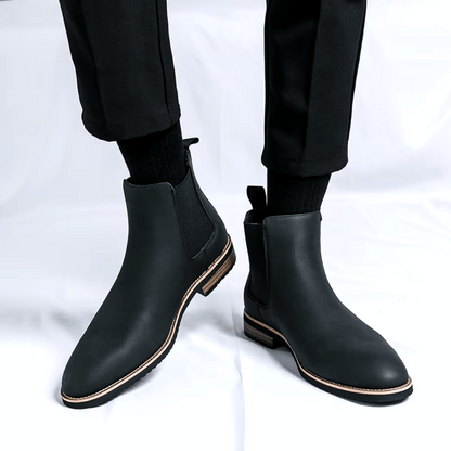 Savona Leather Chelsea Boots