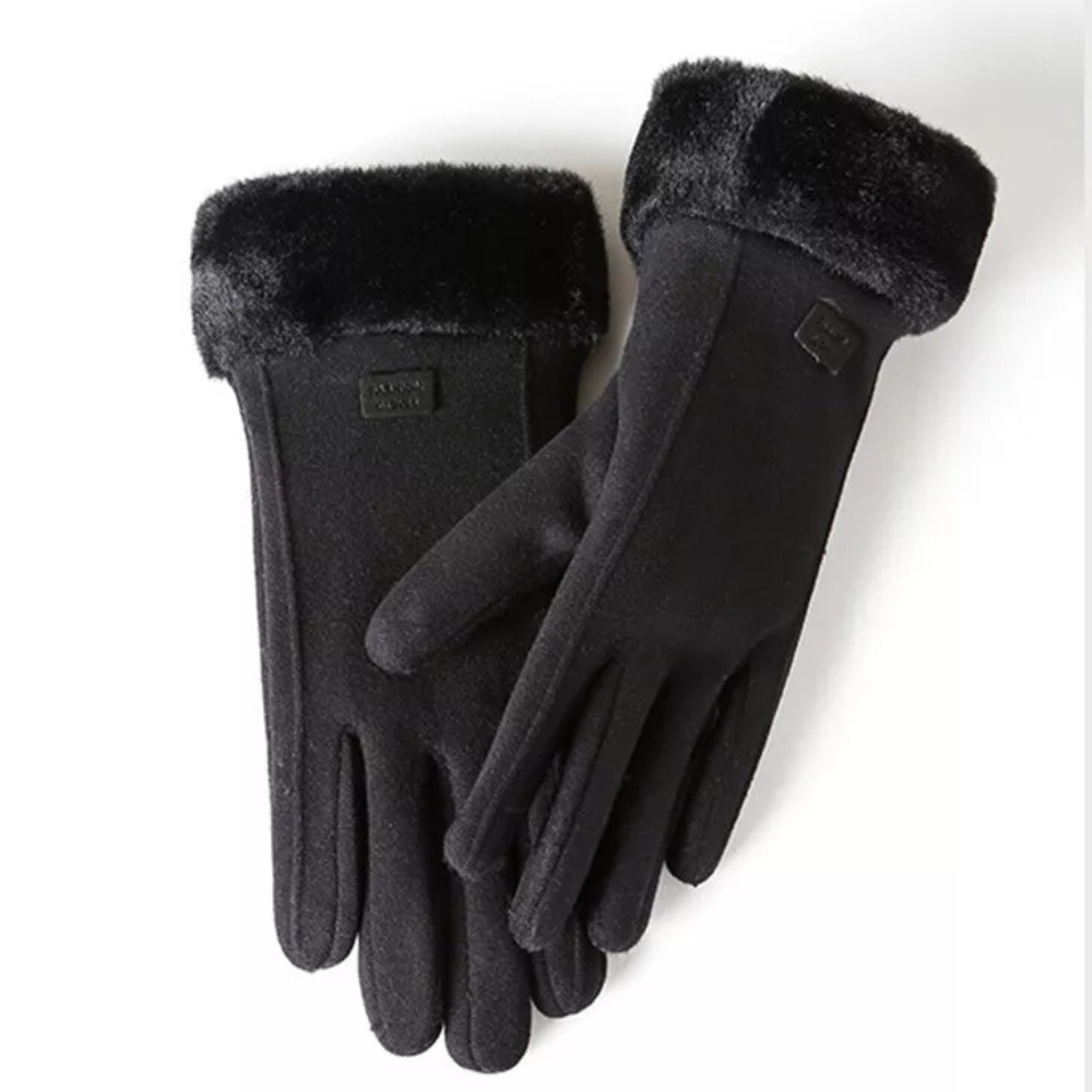Plush Windproof Touchscreen Gloves