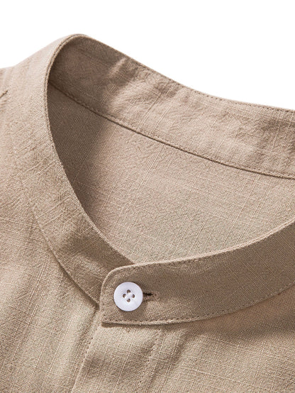 Carter Men’s Button Shirt and Shorts Set