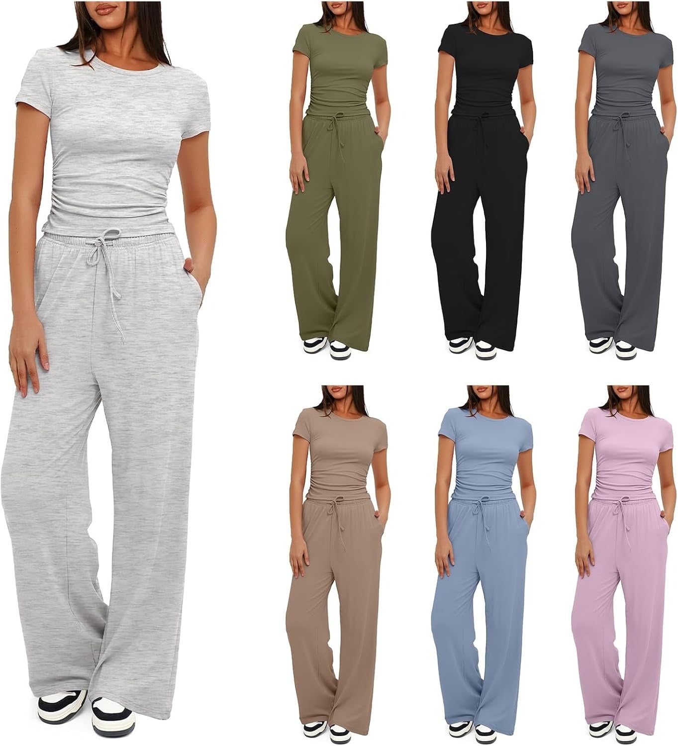 Cozy Flow 2 Piece Wide Leg Set