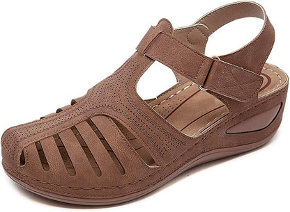 Hollow Closed Toe Orthopedic Sandal For Women