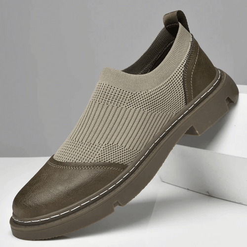 Oslo Leather Mesh Shoes