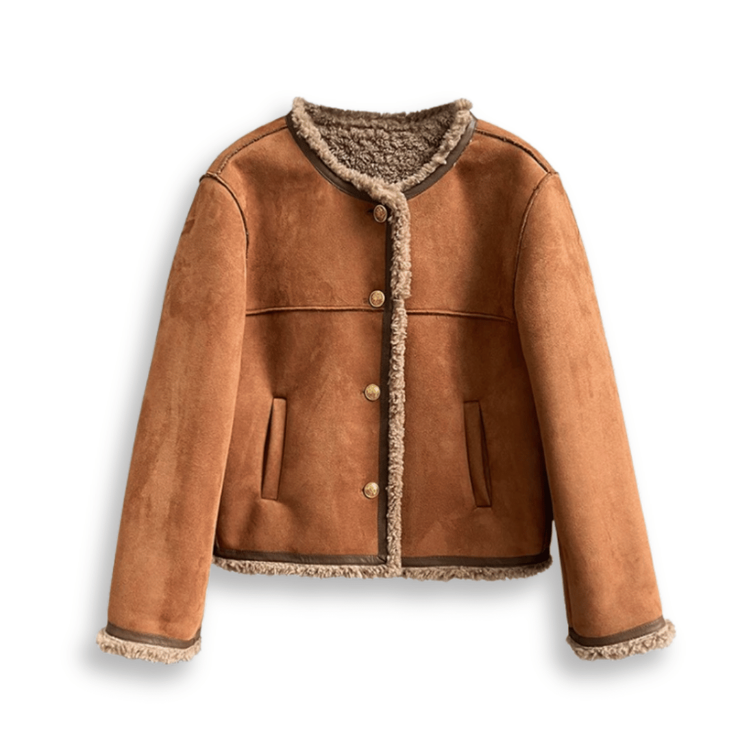 Isla Suede Trim Jacket
