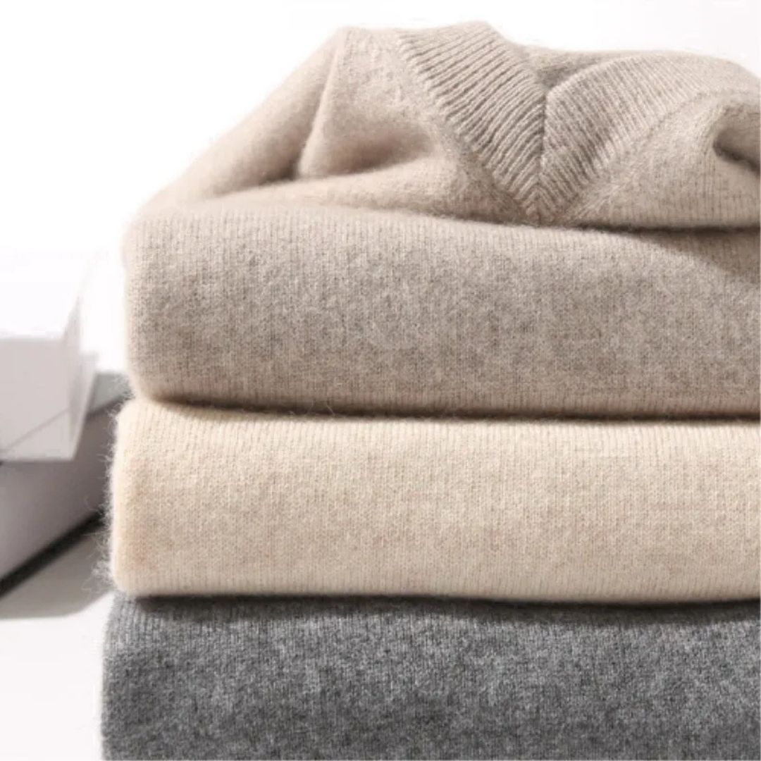 Olympia Merino V Neck Sweater