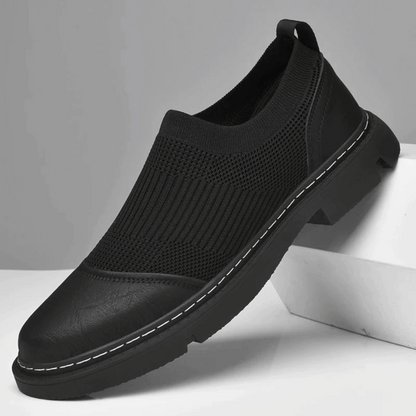 Oslo Leather Mesh Shoes