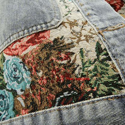 Morissette Floral Denim Jacket