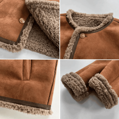 Isla Suede Trim Jacket