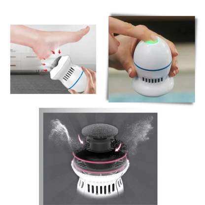 Electric foot file - Get instantly smooth feet