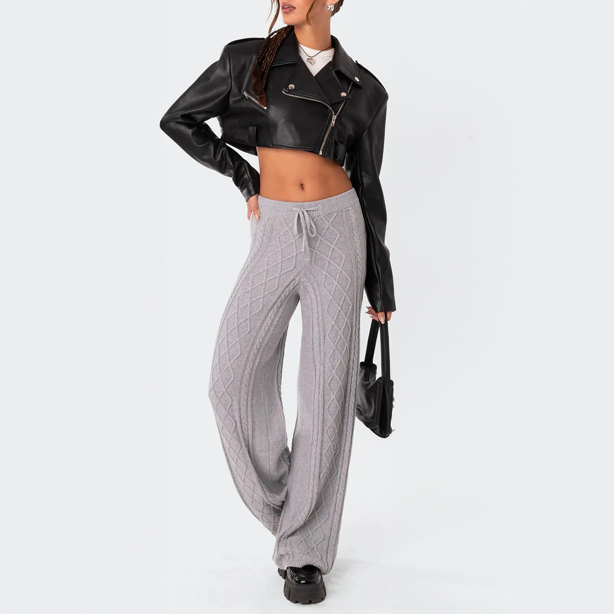 Amara Knit Wide Leg Pants