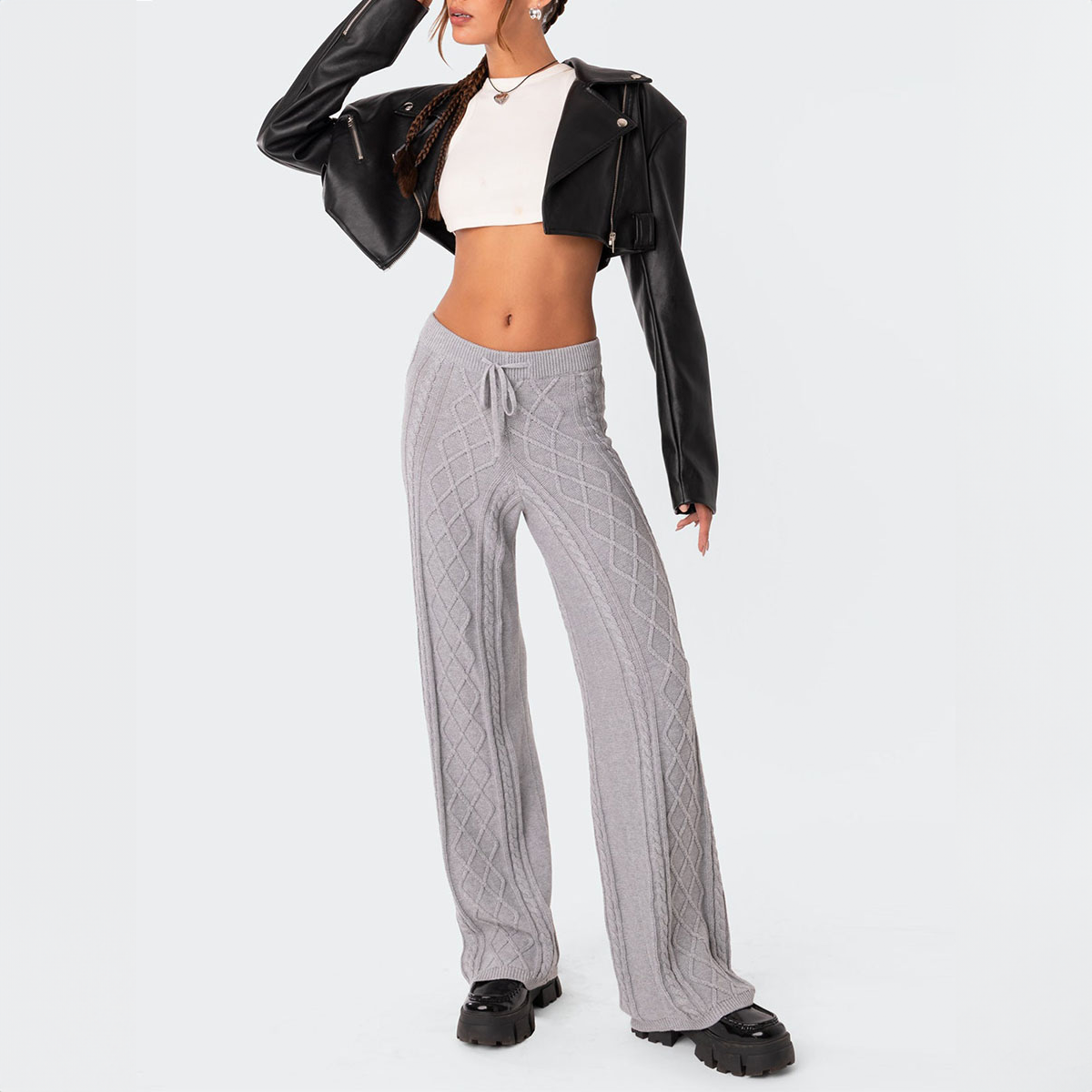 Amara Knit Wide Leg Pants