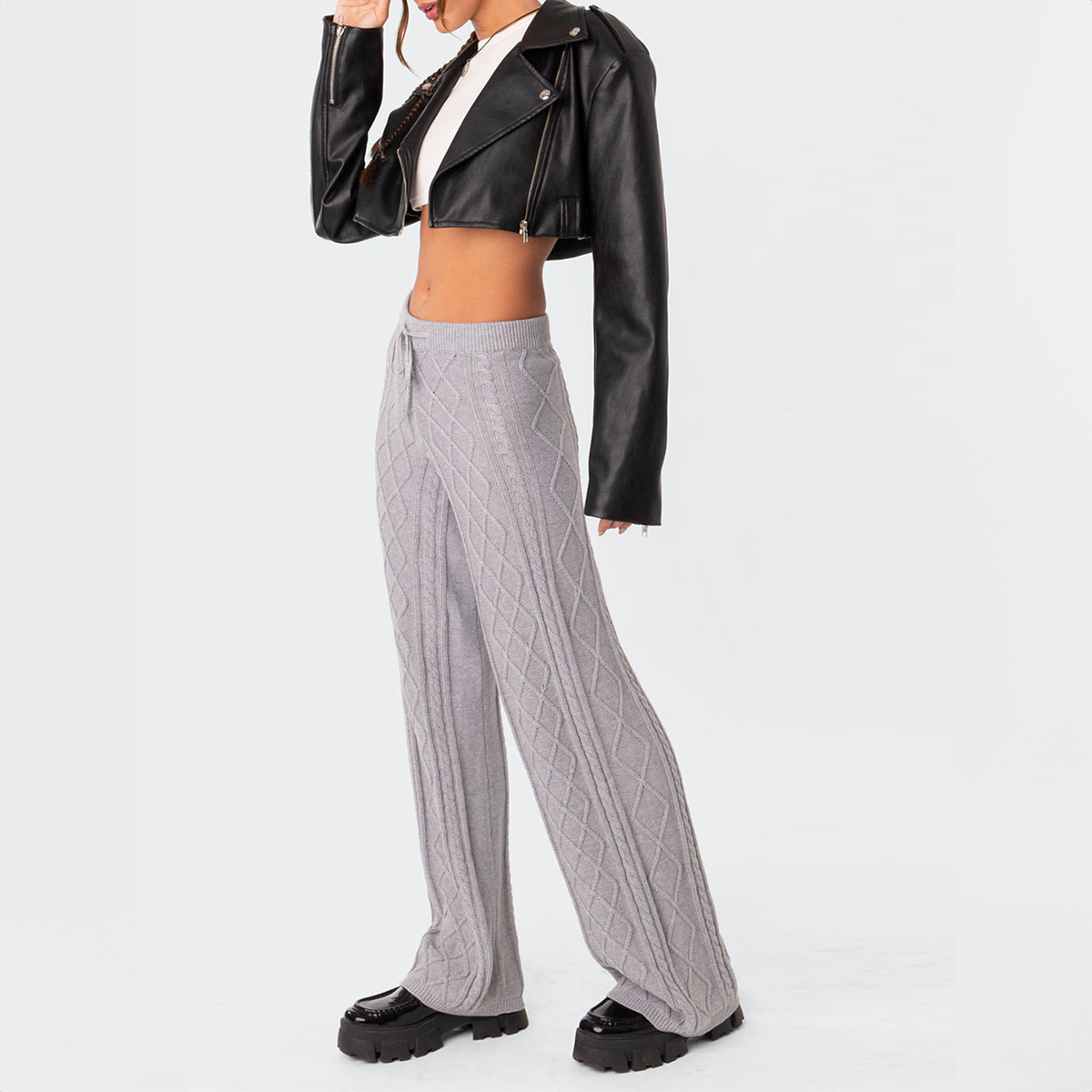 Amara Knit Wide Leg Pants