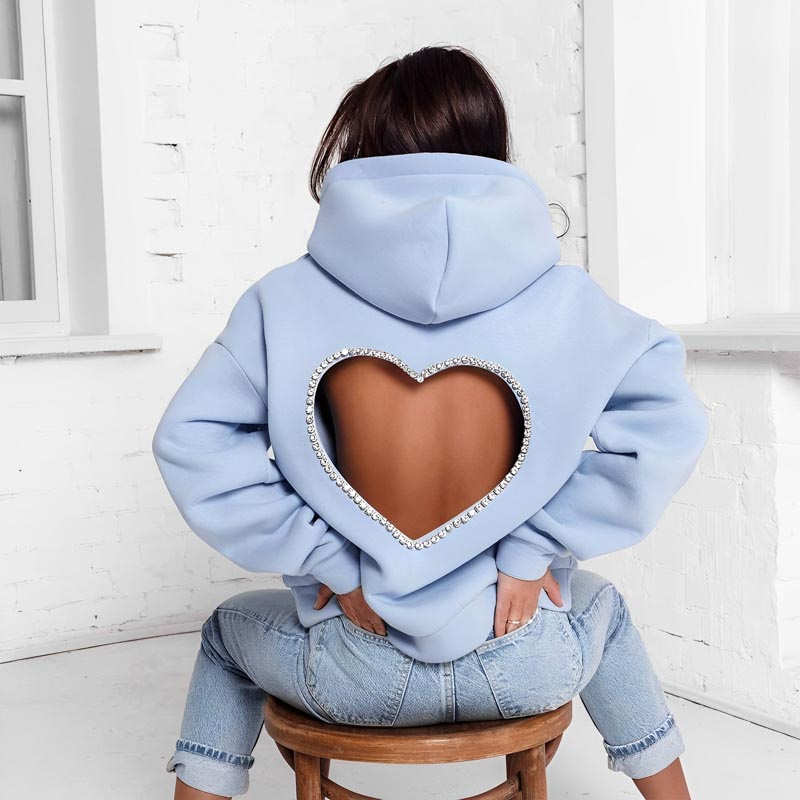 Serene Heart Lounge Hoodie