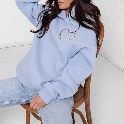 Serene Heart Lounge Hoodie