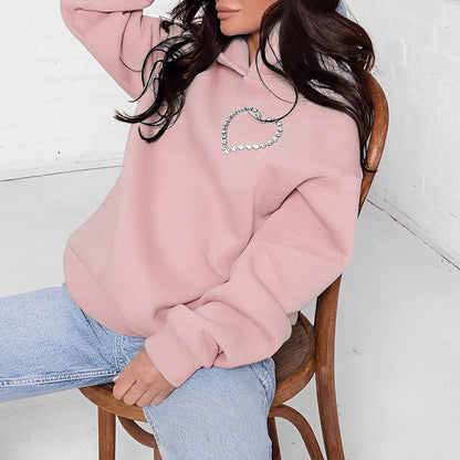 Serene Heart Lounge Hoodie