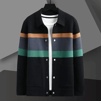 Marino Jacquard Cardigan