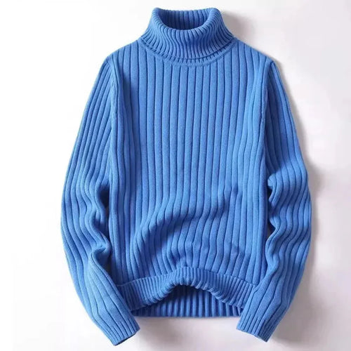 Valerio Ribbed Knit Turtleneck Sweater