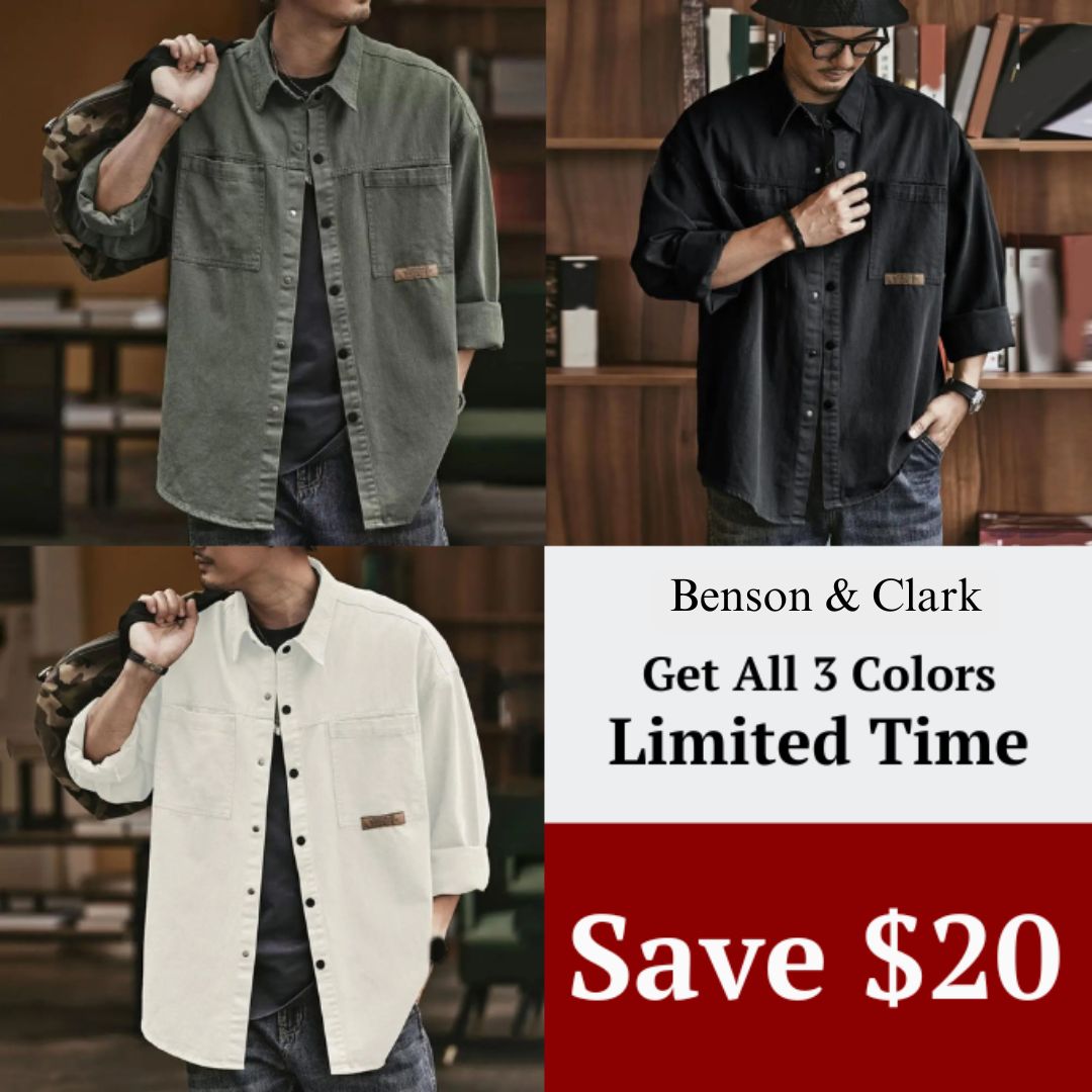 Mason™ Vintage Vibe Button Up