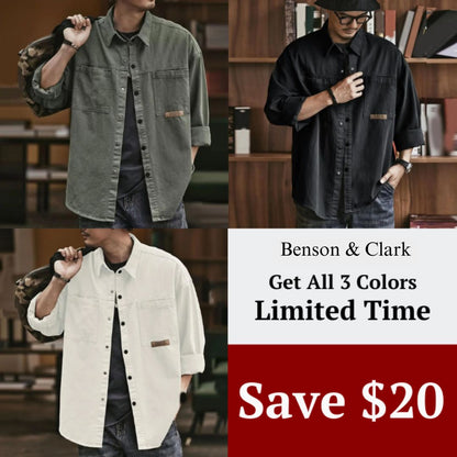 Mason™ Vintage Vibe Button Up