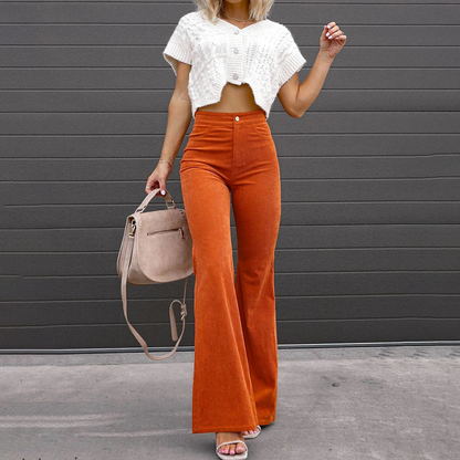 Milan Sculpt Flared Pants