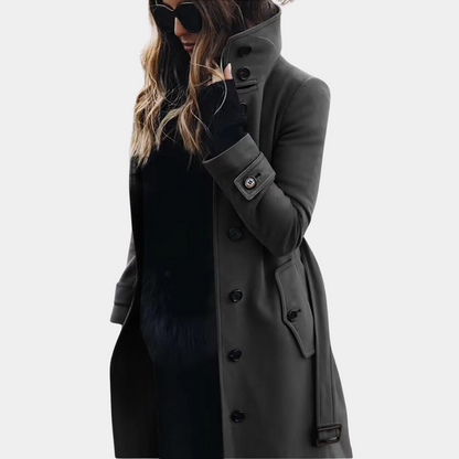 Valencia Double Breasted Belted Trench Coat