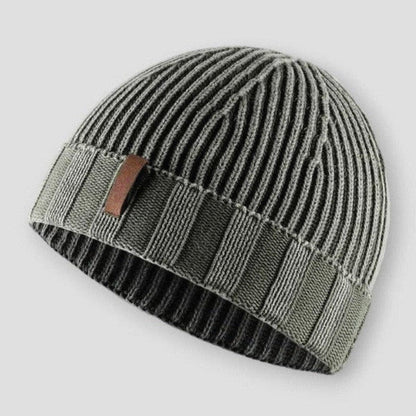Helena Ribbed Knit Beanie