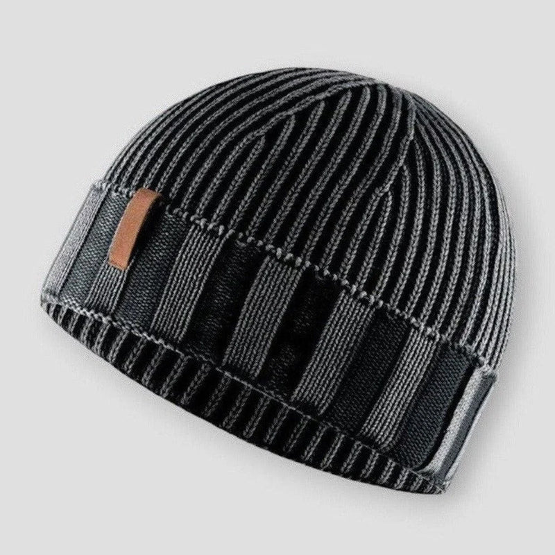 Helena Ribbed Knit Beanie