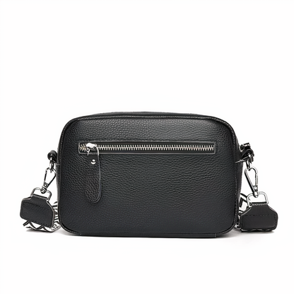 ChicZag - Rectangular leather crossbody bag