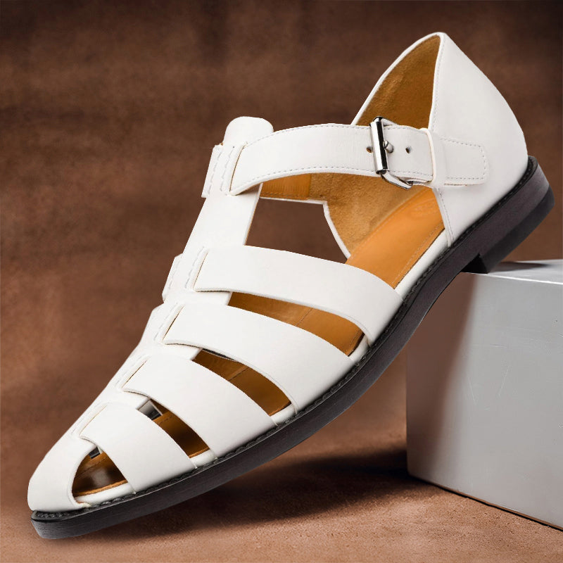 Cefalù Leather Fisherman Sandals