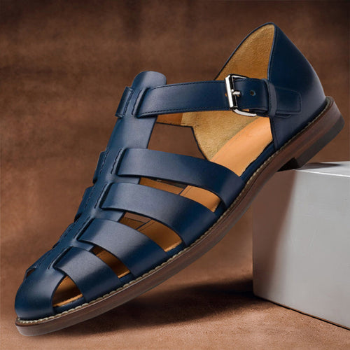 Cefalù Leather Fisherman Sandals